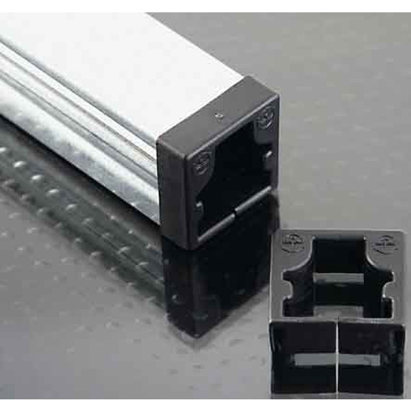 Pflitsch PIK KS 60/60 TPE Kantenschutz 60x60mm schwarz 25 Stück