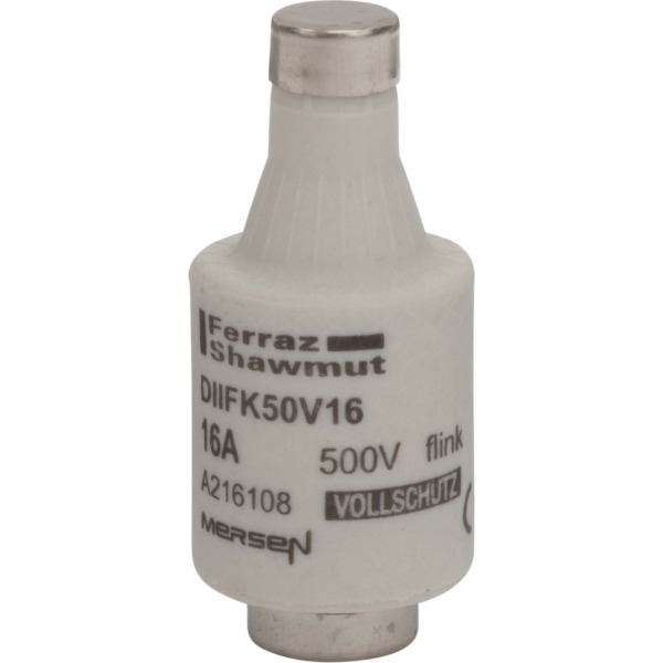 Mersen DIIFK50V16 D-Sicherungseinsatz DII flink 16A/500V