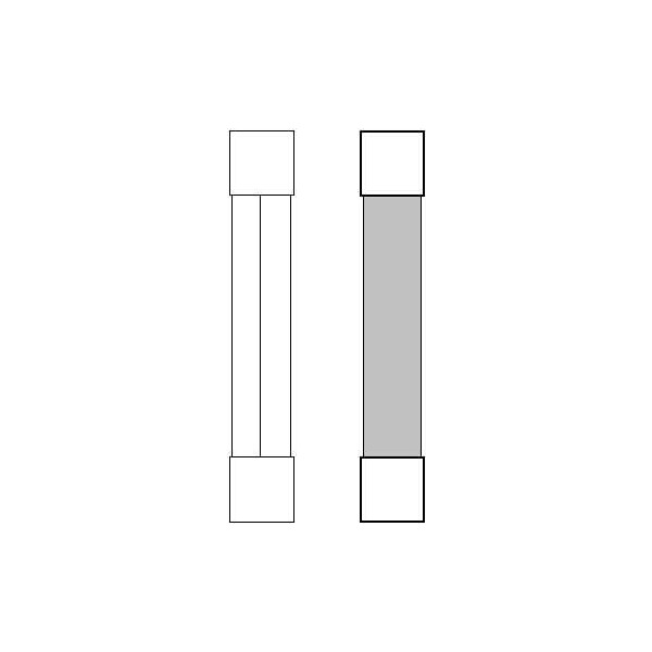 Eska 632.025 G-Sicherungseinsatz F 6,3A 6,3x32mm 10 Stück
