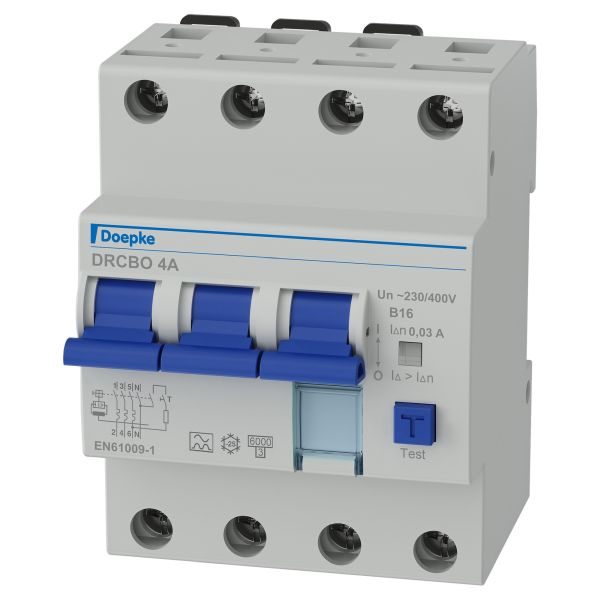 Doepke DRCBO4B16/0,03/3N-A FI-/LS-Kombination 16 A 0.03 A