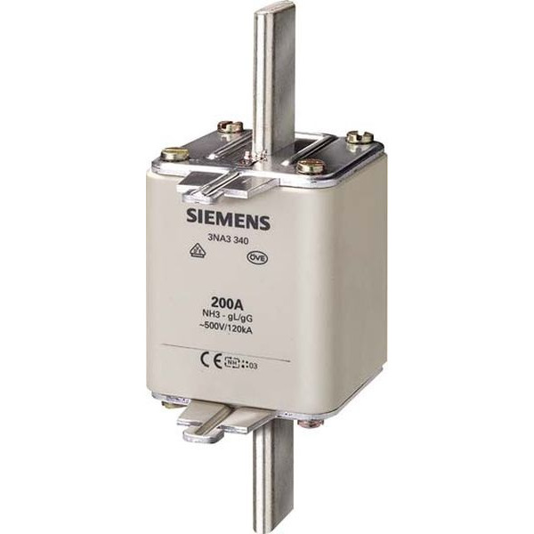 Siemens 3NA3372 NH-Sicherungseinsatz G3 630A 500AC/440VDC 3 Stück