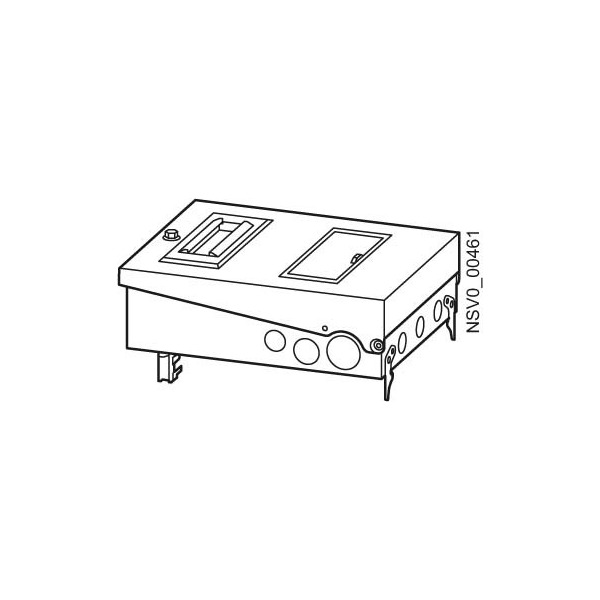 Siemens BD2-AK2M2/F Abgangskasten IP54 8TE