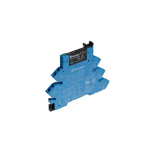 Finder 38.61.0.024.0060 Koppelrelais 6,2mm 24VDC/AC 1 Wechsler