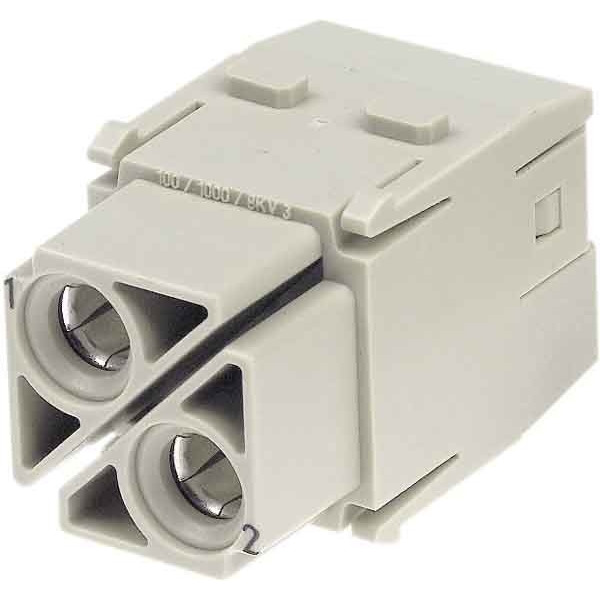 Harting 09140022702 Buchseneinsatz Axialschraubanschluß