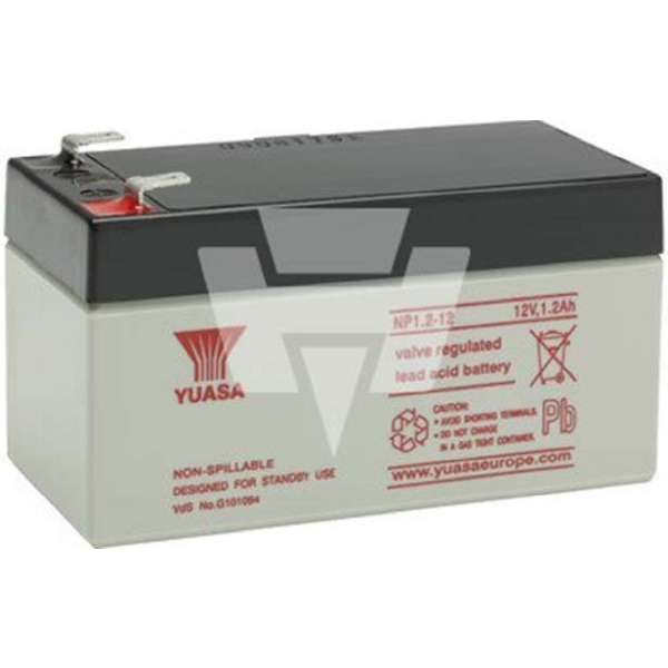 Hückmann YuasaNP1.2-12 115495 Bleiakku 12V 1,2Ah
