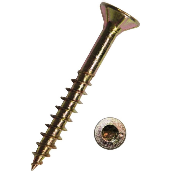 Dresselhaus 1137/021/02 4x35 JD-79 Spanplattenschraube Senkkopf I-Stern 200 Stück