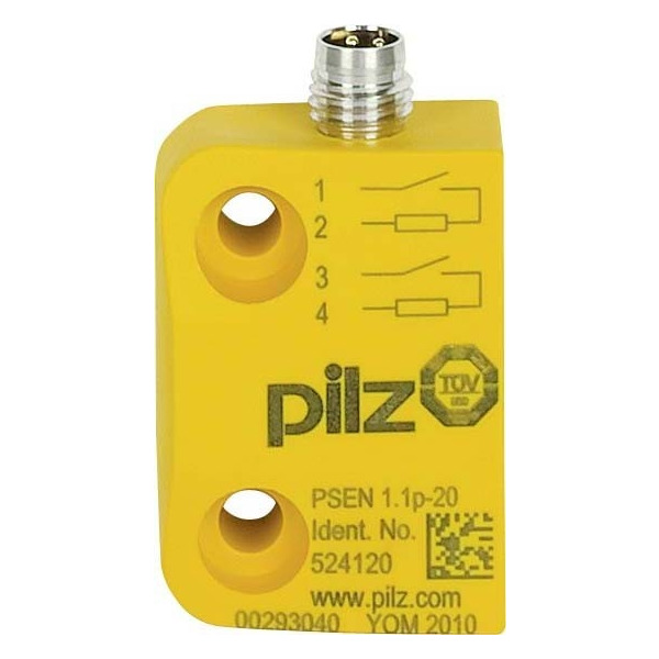 Pilz PSEN 1.1p-20 524120 Sicherheitssensor 8mm 1schwarzitch/1unit