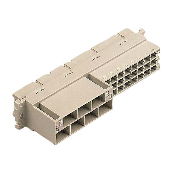 Harting 09062312881 Freier Frontsteckverbinder MH 24-polig + 7 Hoc